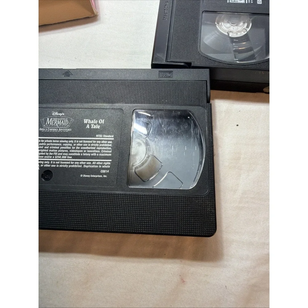 Disneys Little Mermaid Ariels Undersea Adventures Whale of Tale VHS 1993 Disney
